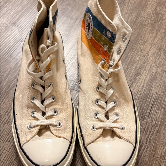 Converse Chuck 70 High-Tops with Multicolor Stripes - Picture 4 of 4